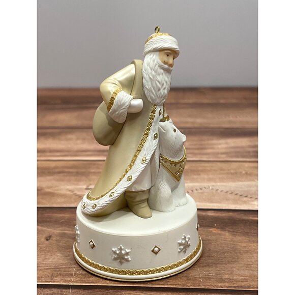 2014 HALLMARK KEEPSAKE ORNAMENT QG01216 STROLLING IN THE SNOW SINGING - Picture 8 of 10